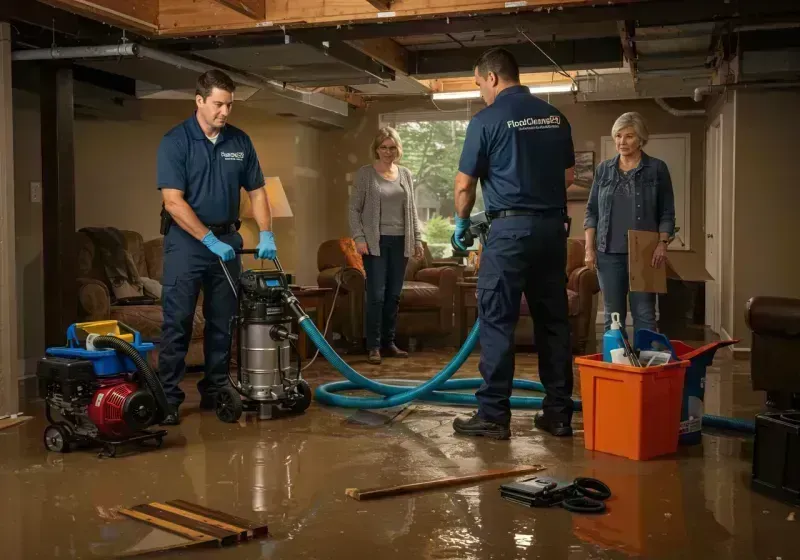 Basement Water Extraction and Removal Techniques process in Lyndhurst, NJ