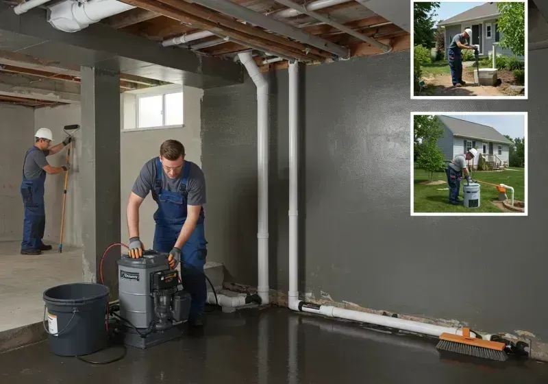 Basement Waterproofing and Flood Prevention process in Lyndhurst, NJ